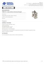 ITEM 115 - 2-way full-bore flat body flanged