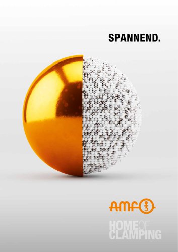 AMF-Imagebroschüre Spanntechnik