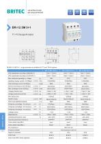 Britec T1+T2 surge Arrester BR-12.5M 3+1