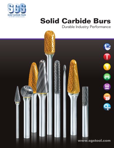 SGS Bur Catalog