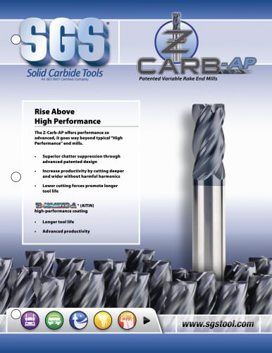 Z-Carb-AP Advanced Performance End Mills