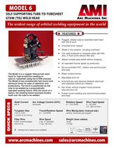 Model 6 - Self-Supporting Tube-to-Tubesheet TIG Weld Head