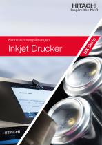 Broschüre: UX Serie (Continuous Inkjet Drucker) - 1