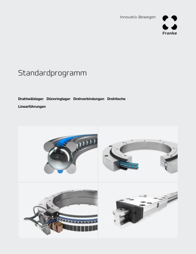 Produkte Wälzlager & Linearsysteme