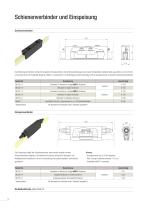 Isolierte Schleifleitung SinglePowerLine Programm 0812 - 12