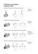 Leitungswagensysteme für C-Schienen Programm 0230 - 10