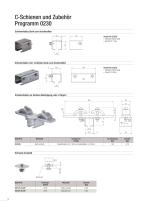 Leitungswagensysteme für C-Schienen Programm 0230 - 12