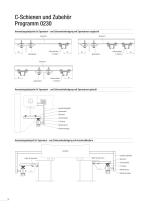 Leitungswagensysteme für C-Schienen Programm 0230 - 18