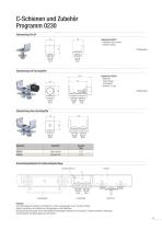 Leitungswagensysteme für C-Schienen Programm 0230 - 19