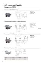 Leitungswagensysteme für C-Schienen Programm 0230 - 8