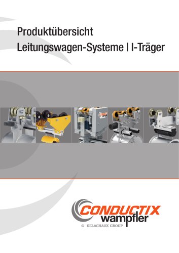 Produktübersicht Leitungswagen-Systeme auf I-Träger