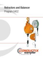 Retractors and Balancers Program 0402