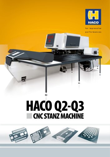 HACO Q2-Q3 CNC REVOLVER PONSMACHINE