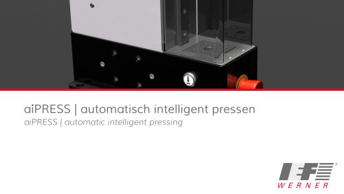 aiPRESS | automatisch intelligent pressen