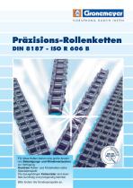 Precision roller chains - 1