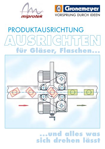 Produkterkennung/Ausrichtung
