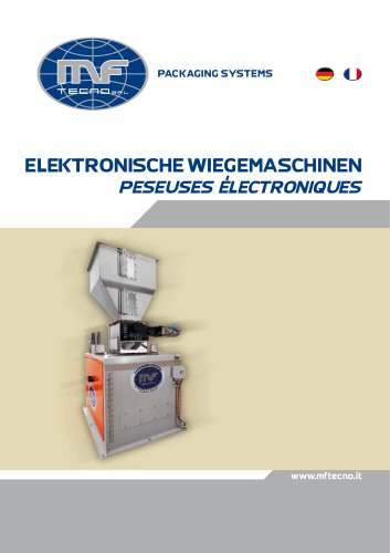 ELEKTRONISCHE NETTO-WAAGE SERIE DR PN