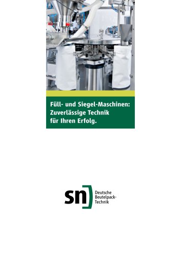 Füll- und Siegel-Maschinen