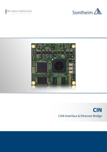 CAN-Interface & Ethernet-Bridge