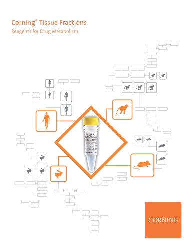 Corning® Tissue Fractions - Reagents for Drug Metabolism CLS-DL-GT-020