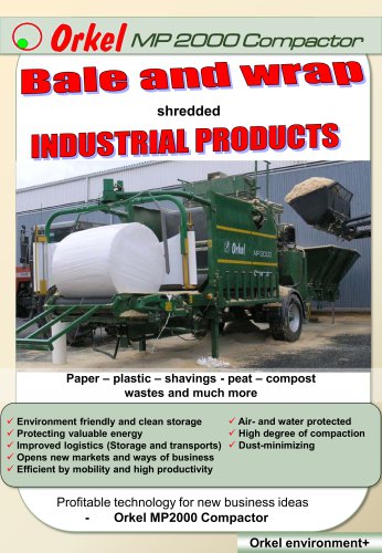 MP2000 Industry Baler