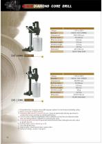 DIAMOND CORE DRILL - KSF - DF1000C - DF1