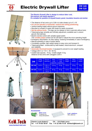 Electric Drywall Lifter