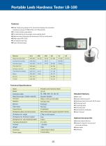 Portable Leeb durometer LB-100