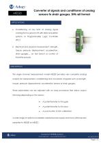 ME520 CONVERTER OF SIGNALS AND CONDITIONER