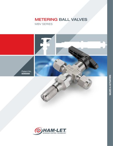 MBV Metering Ball Valve Series